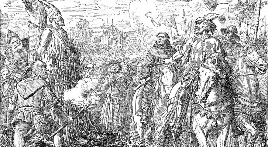 Jan Hus (c. 1369 - 6 de julio de 1415), a veces anglicanizado como John Hus o John Huss, también mencionado en textos históricos como Iohannes Hus o Johannes Huss)