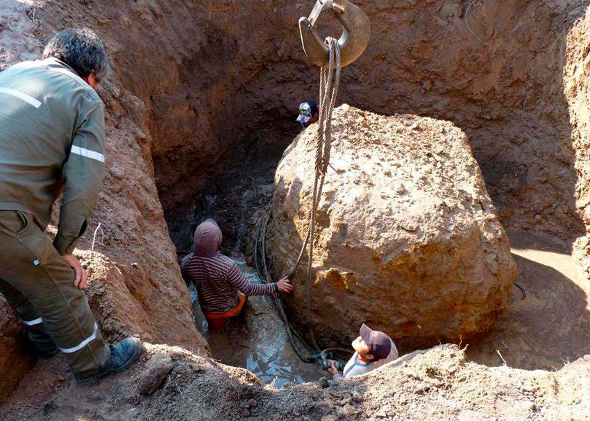 Foto: hallan el segundo meteorito más grande del mundo, en Argentina-0
