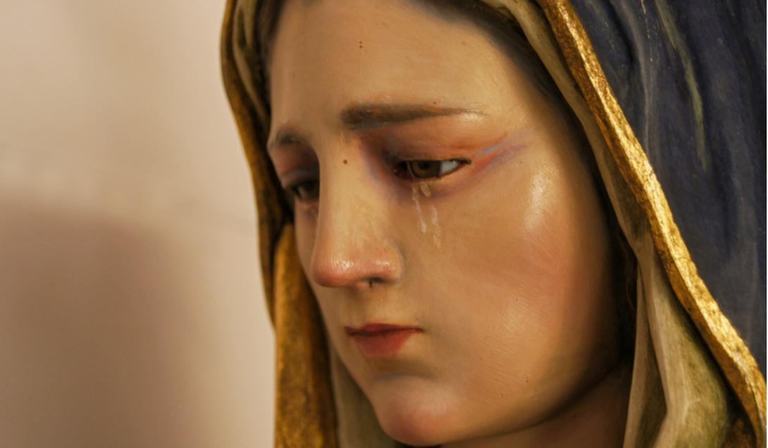 Fieles aseguran que la Virgen lloró en una iglesia argentina del 1800 y el arzobispado evalúa el caso (FOTOS)-0