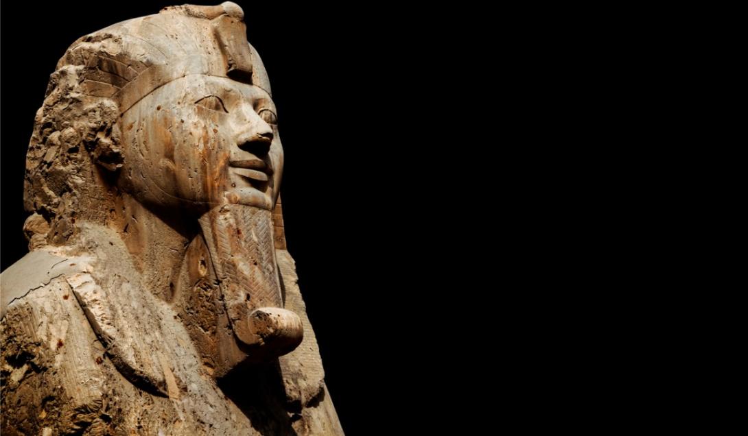 Egipto: encuentran dos estatuas gigantes en el fondo del mar-0